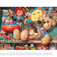 Buffalo Games Cats Collection Toy Cabinet 750 Piece Jigsaw Puzzle B07N4P1LFD